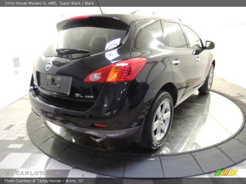 Super Black / Black 2009 Nissan Murano SL AWD