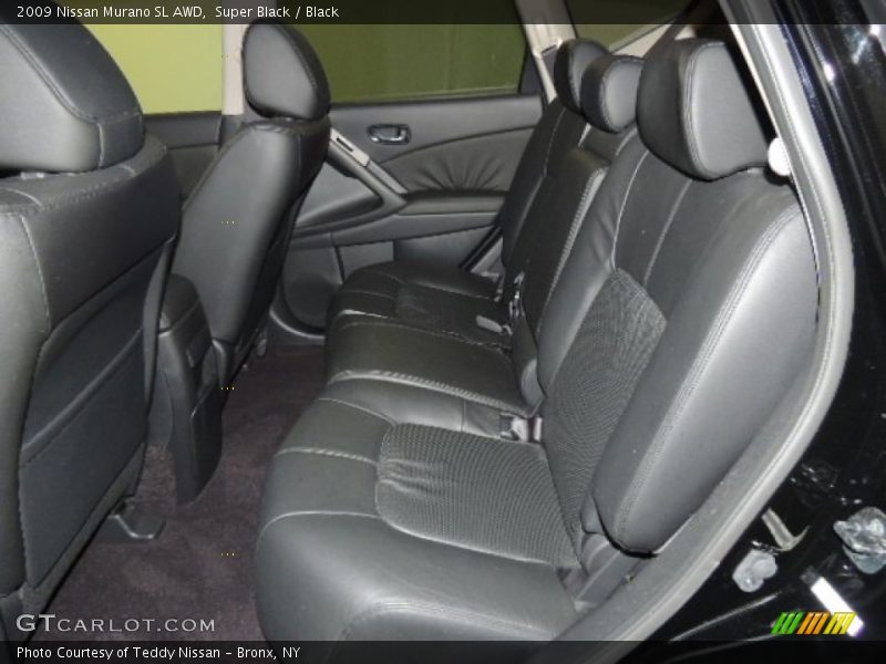 Super Black / Black 2009 Nissan Murano SL AWD