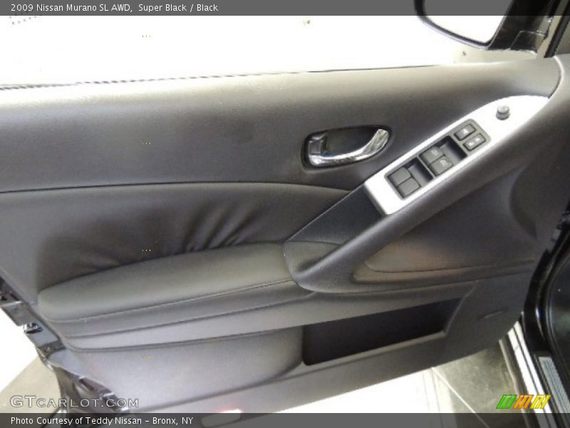 Super Black / Black 2009 Nissan Murano SL AWD