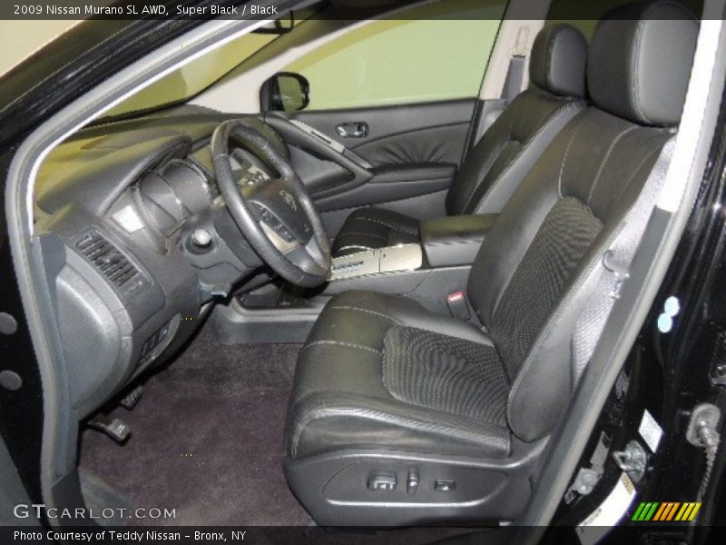 Super Black / Black 2009 Nissan Murano SL AWD
