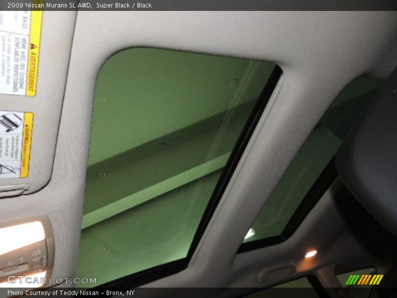 Super Black / Black 2009 Nissan Murano SL AWD