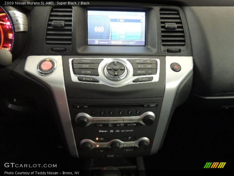 Super Black / Black 2009 Nissan Murano SL AWD