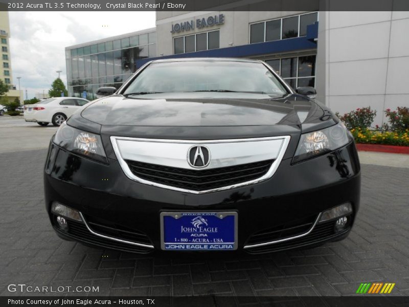 Crystal Black Pearl / Ebony 2012 Acura TL 3.5 Technology