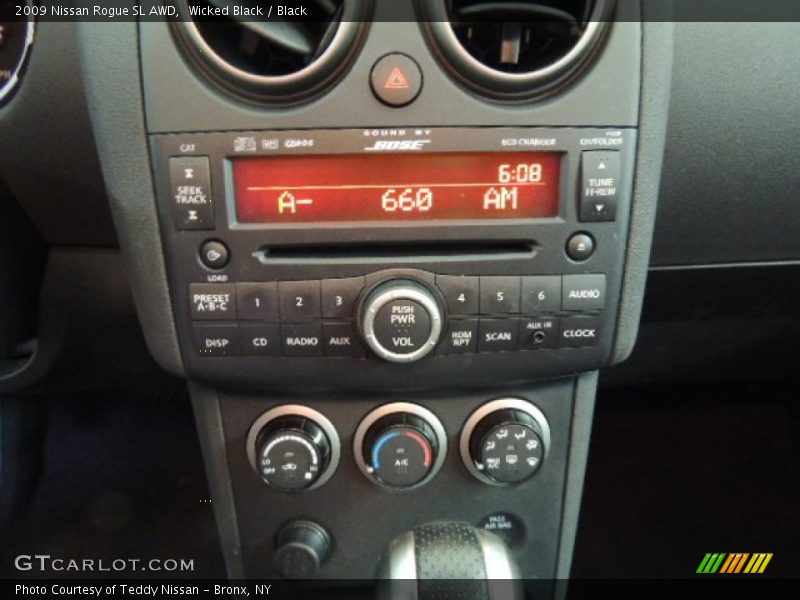 Wicked Black / Black 2009 Nissan Rogue SL AWD