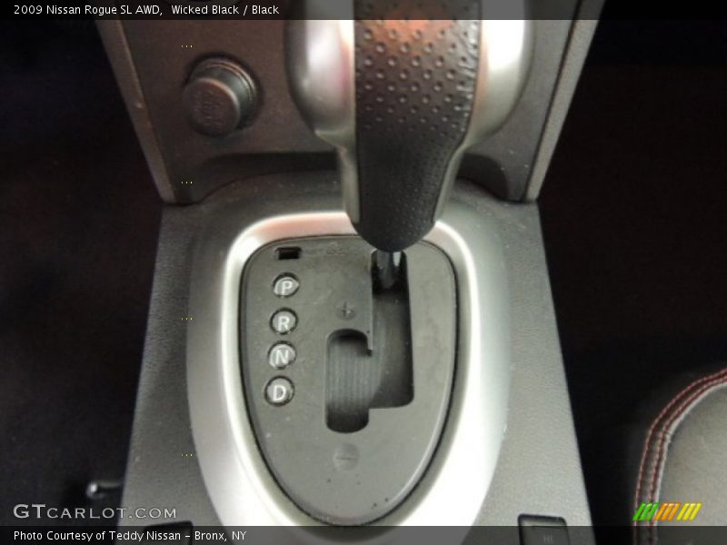 Wicked Black / Black 2009 Nissan Rogue SL AWD