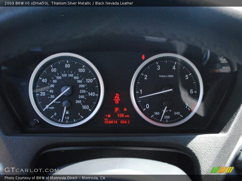  2009 X6 xDrive50i xDrive50i Gauges