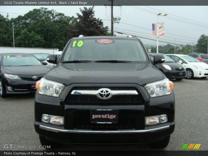 Black / Sand Beige 2010 Toyota 4Runner Limited 4x4