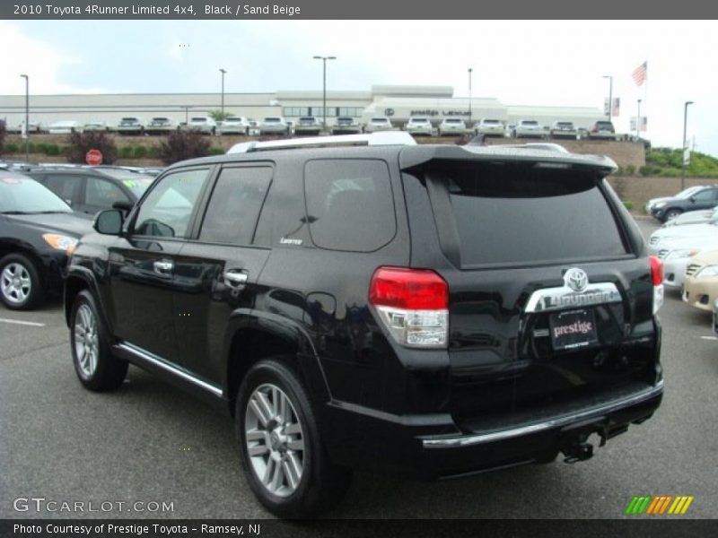 Black / Sand Beige 2010 Toyota 4Runner Limited 4x4