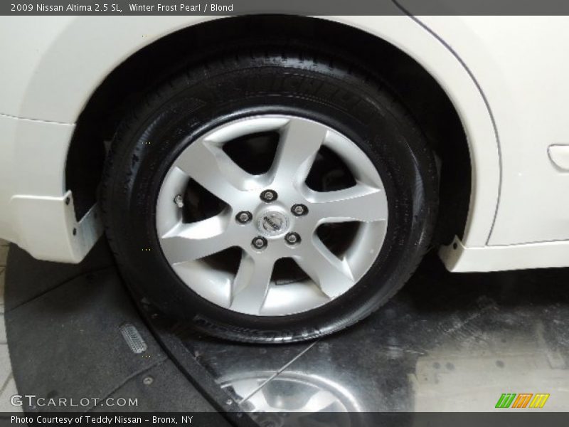 Winter Frost Pearl / Blond 2009 Nissan Altima 2.5 SL