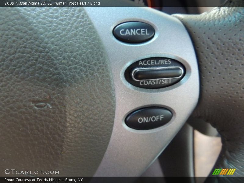 Winter Frost Pearl / Blond 2009 Nissan Altima 2.5 SL