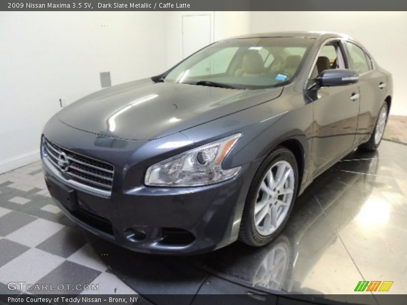 Dark Slate Metallic / Caffe Latte 2009 Nissan Maxima 3.5 SV
