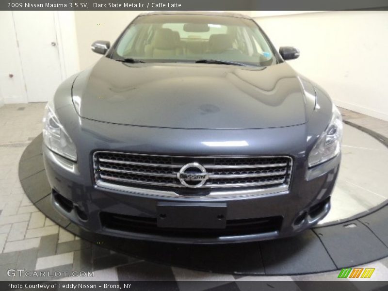 Dark Slate Metallic / Caffe Latte 2009 Nissan Maxima 3.5 SV