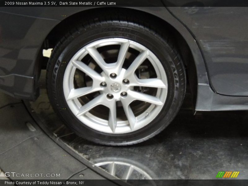 Dark Slate Metallic / Caffe Latte 2009 Nissan Maxima 3.5 SV