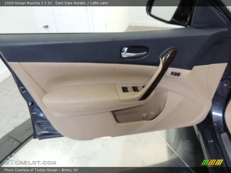 Dark Slate Metallic / Caffe Latte 2009 Nissan Maxima 3.5 SV