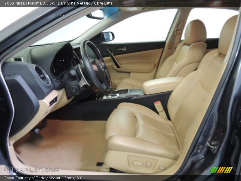 Dark Slate Metallic / Caffe Latte 2009 Nissan Maxima 3.5 SV