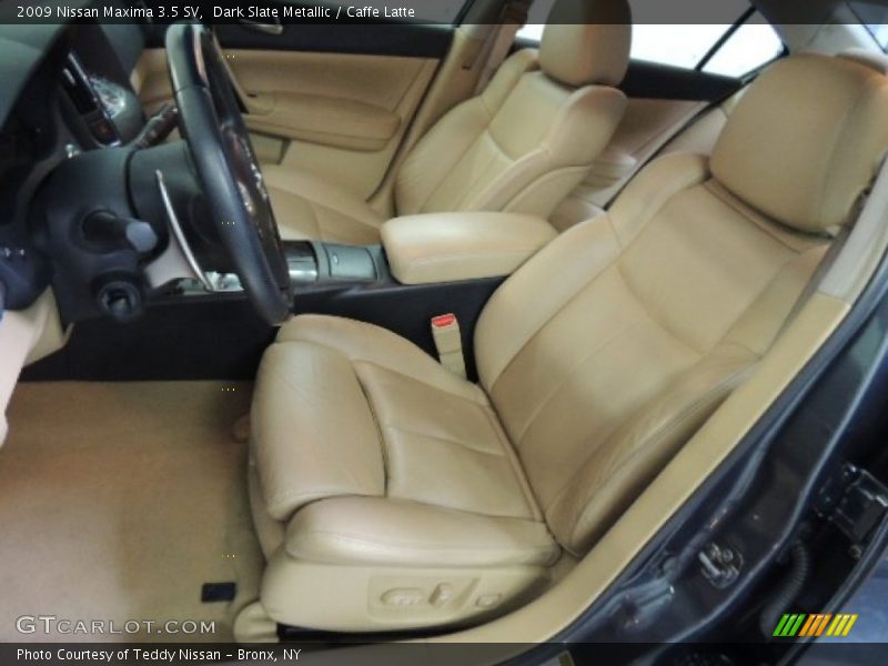 Dark Slate Metallic / Caffe Latte 2009 Nissan Maxima 3.5 SV