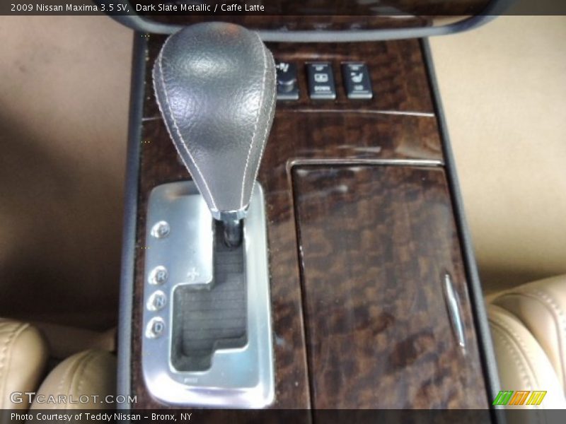 Dark Slate Metallic / Caffe Latte 2009 Nissan Maxima 3.5 SV