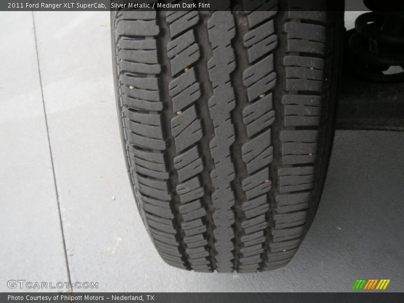 Silver Metallic / Medium Dark Flint 2011 Ford Ranger XLT SuperCab