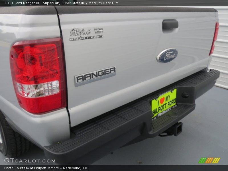 Silver Metallic / Medium Dark Flint 2011 Ford Ranger XLT SuperCab