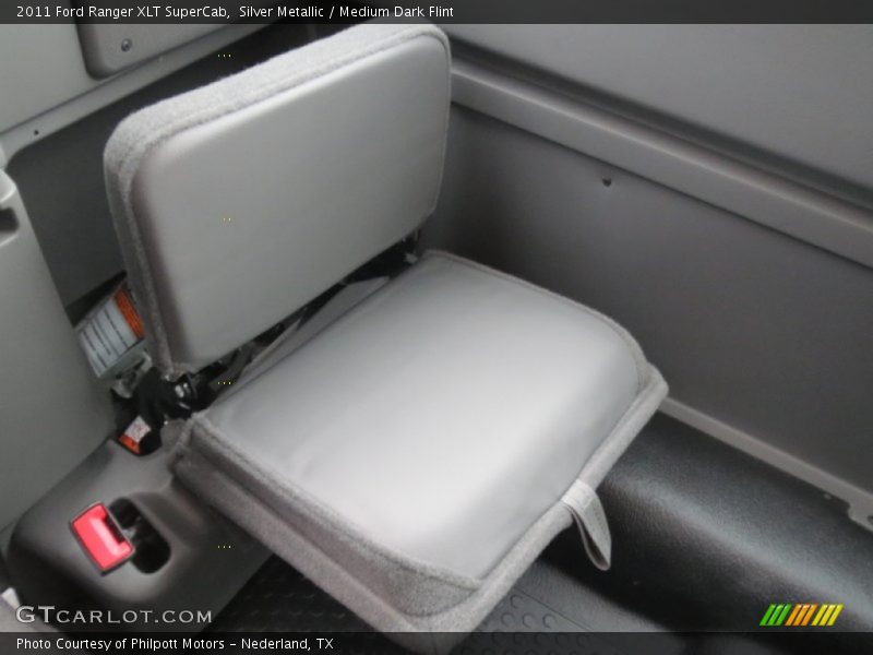 Silver Metallic / Medium Dark Flint 2011 Ford Ranger XLT SuperCab