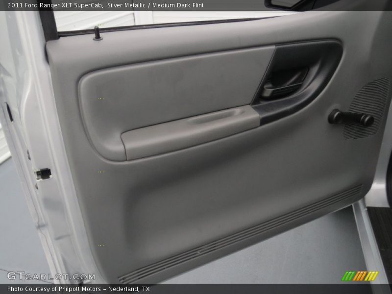 Silver Metallic / Medium Dark Flint 2011 Ford Ranger XLT SuperCab