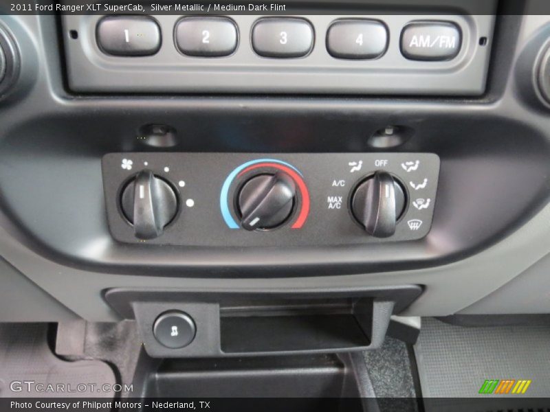 Silver Metallic / Medium Dark Flint 2011 Ford Ranger XLT SuperCab