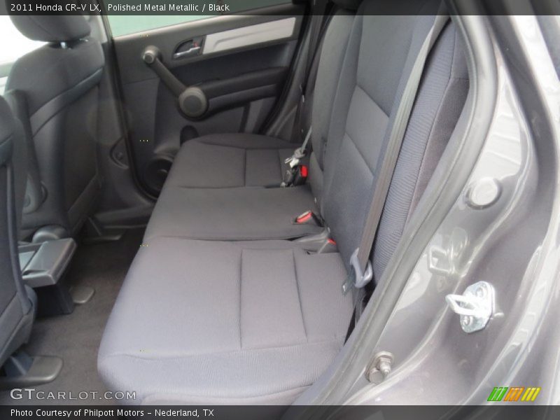 Polished Metal Metallic / Black 2011 Honda CR-V LX