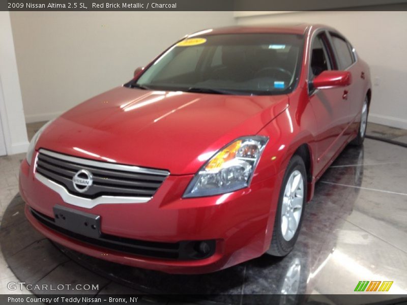 Red Brick Metallic / Charcoal 2009 Nissan Altima 2.5 SL