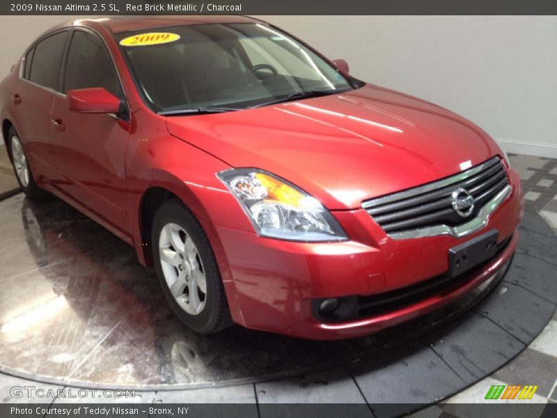 Red Brick Metallic / Charcoal 2009 Nissan Altima 2.5 SL