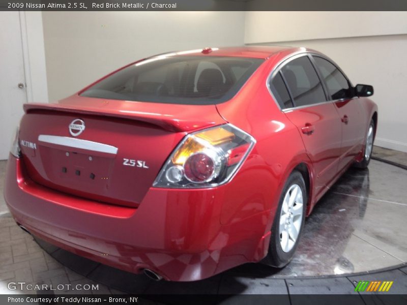 Red Brick Metallic / Charcoal 2009 Nissan Altima 2.5 SL