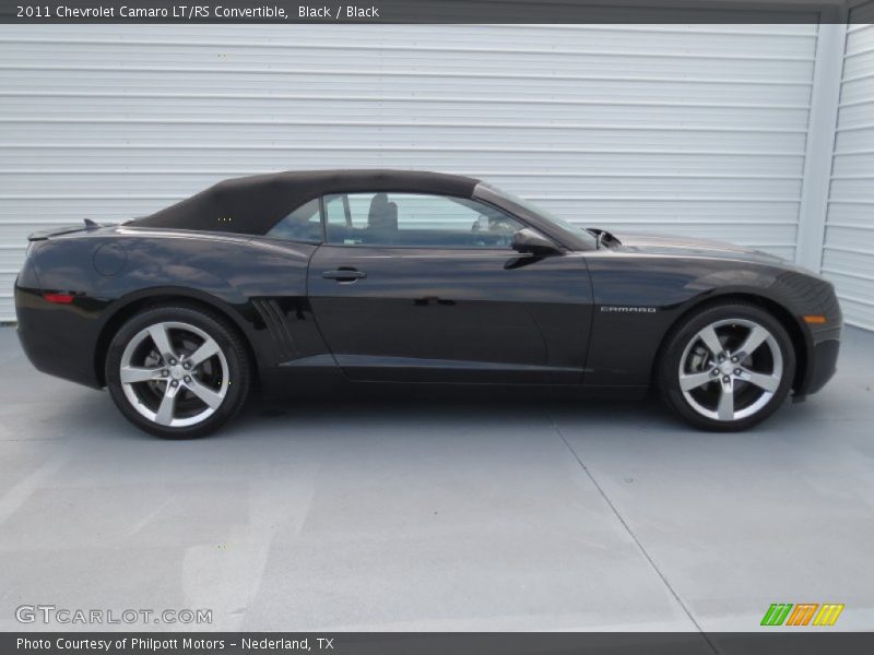 Black / Black 2011 Chevrolet Camaro LT/RS Convertible