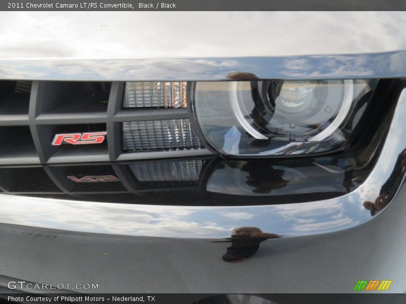 Black / Black 2011 Chevrolet Camaro LT/RS Convertible