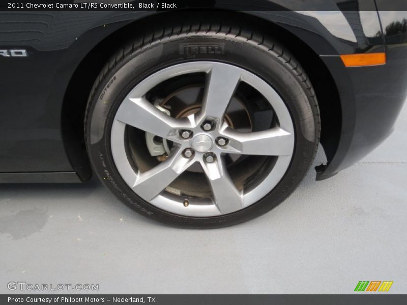 Black / Black 2011 Chevrolet Camaro LT/RS Convertible