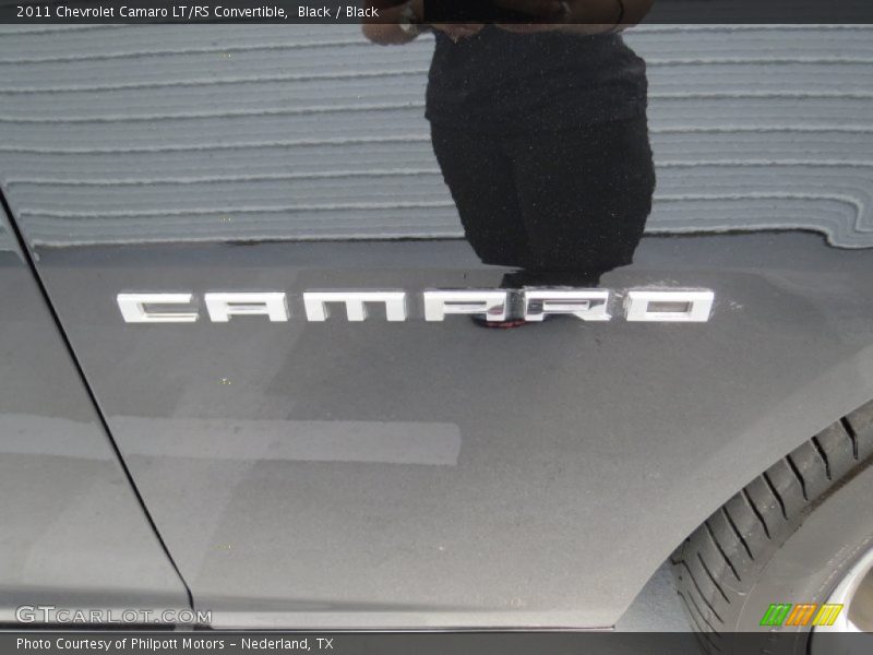 Black / Black 2011 Chevrolet Camaro LT/RS Convertible