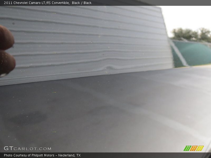 Black / Black 2011 Chevrolet Camaro LT/RS Convertible