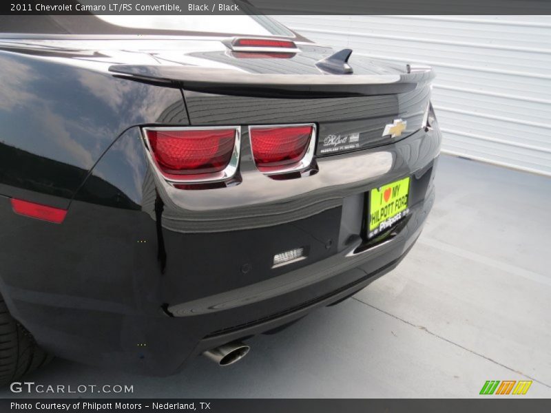 Black / Black 2011 Chevrolet Camaro LT/RS Convertible