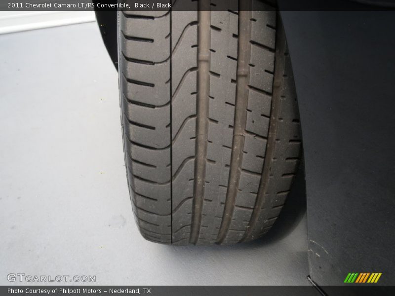 Black / Black 2011 Chevrolet Camaro LT/RS Convertible