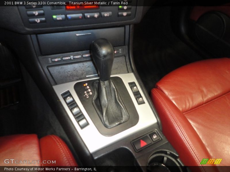 Titanium Silver Metallic / Tanin Red 2001 BMW 3 Series 330i Convertible