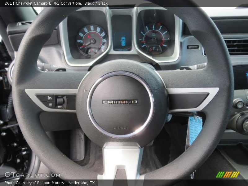 Black / Black 2011 Chevrolet Camaro LT/RS Convertible