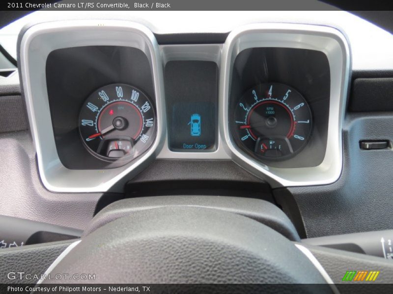 Black / Black 2011 Chevrolet Camaro LT/RS Convertible
