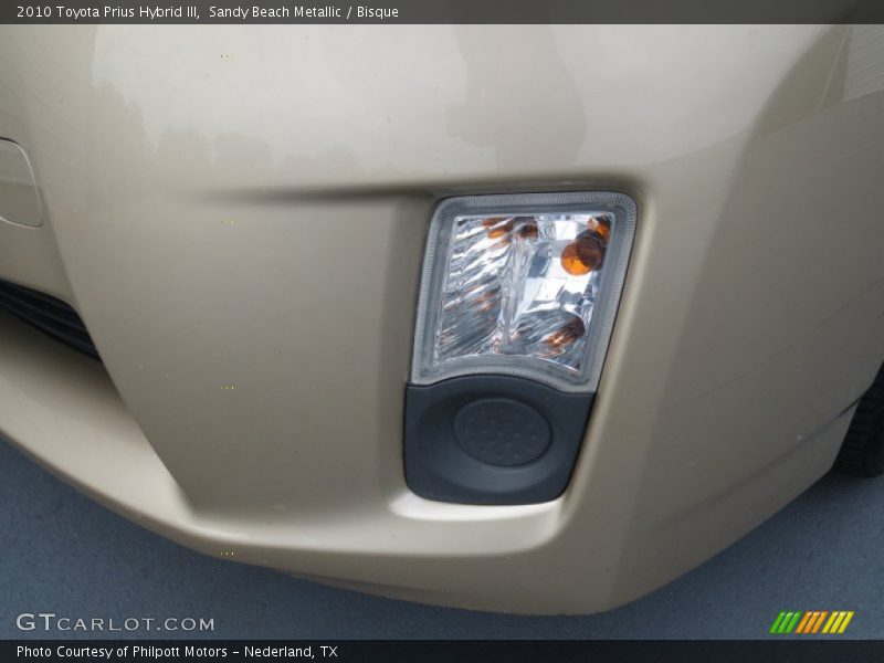 Sandy Beach Metallic / Bisque 2010 Toyota Prius Hybrid III