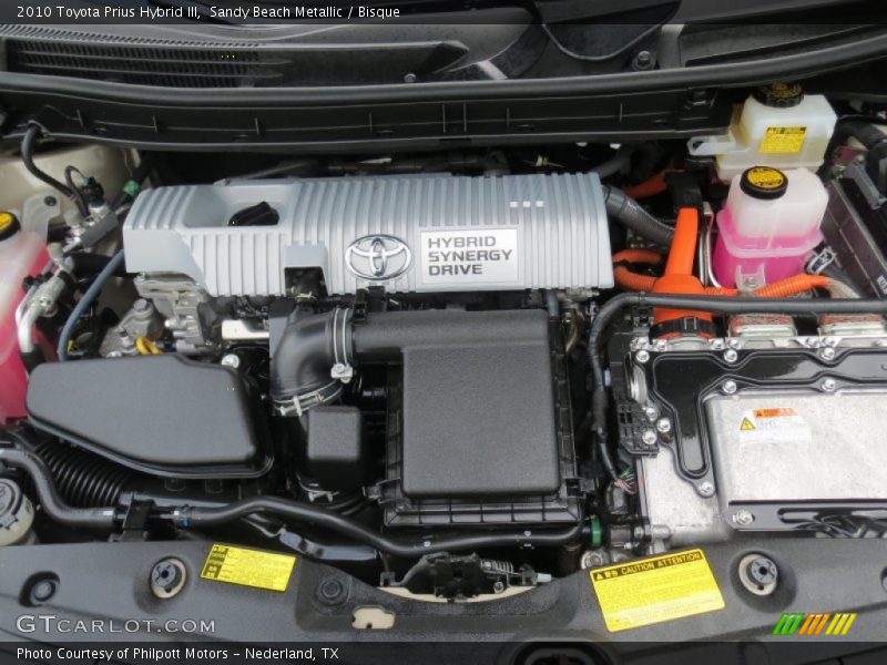 Sandy Beach Metallic / Bisque 2010 Toyota Prius Hybrid III
