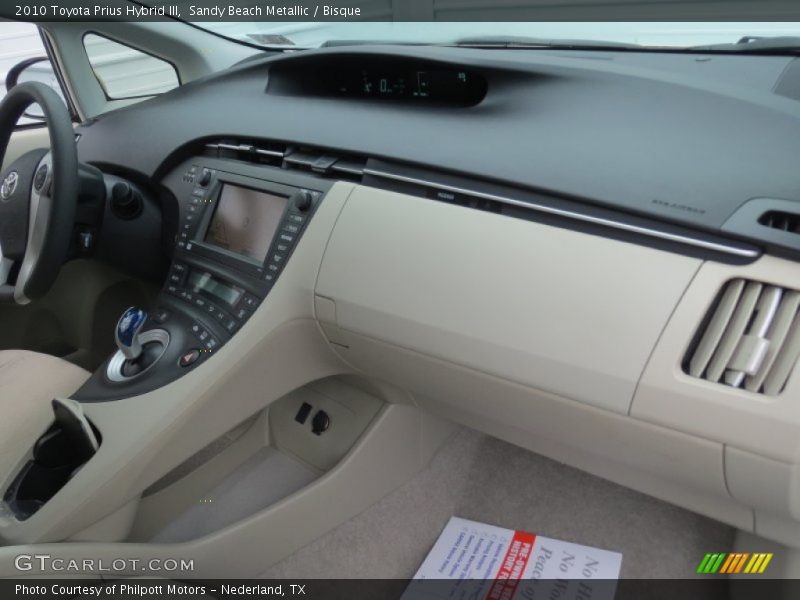 Sandy Beach Metallic / Bisque 2010 Toyota Prius Hybrid III