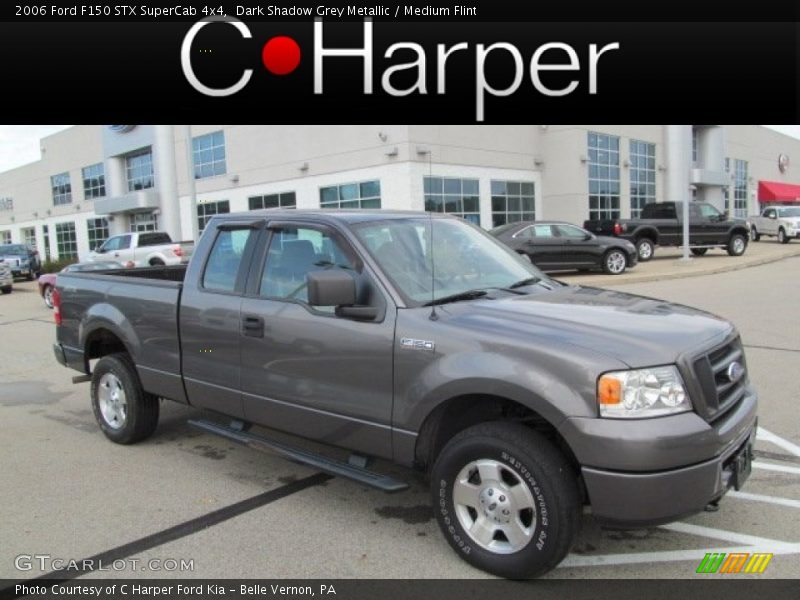 Dark Shadow Grey Metallic / Medium Flint 2006 Ford F150 STX SuperCab 4x4