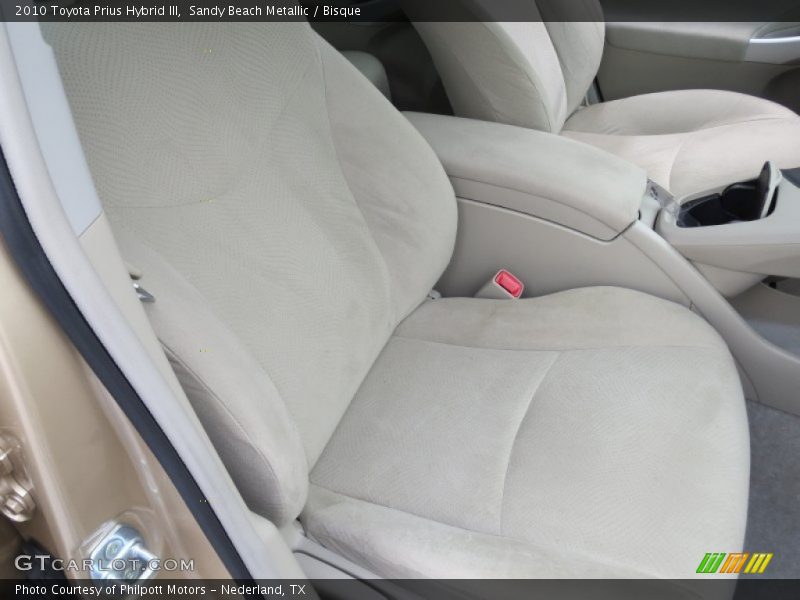 Sandy Beach Metallic / Bisque 2010 Toyota Prius Hybrid III