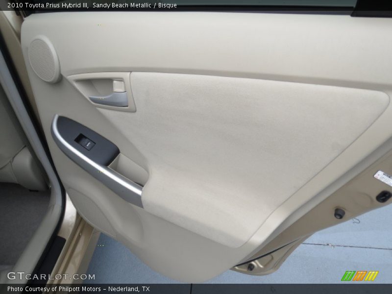 Sandy Beach Metallic / Bisque 2010 Toyota Prius Hybrid III