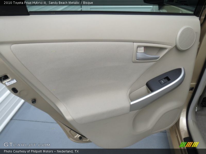 Sandy Beach Metallic / Bisque 2010 Toyota Prius Hybrid III