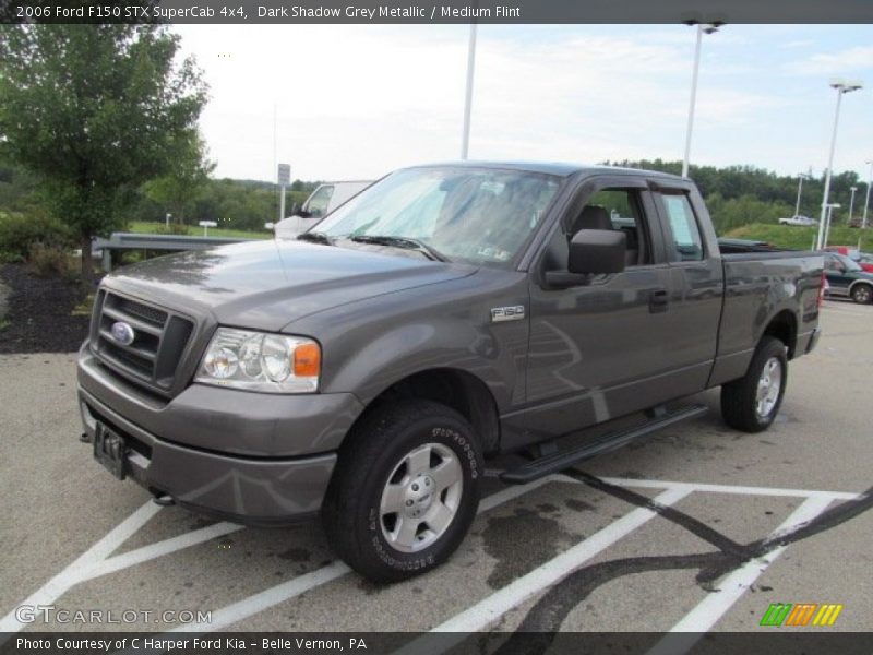 Dark Shadow Grey Metallic / Medium Flint 2006 Ford F150 STX SuperCab 4x4