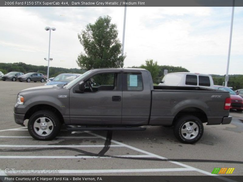 Dark Shadow Grey Metallic / Medium Flint 2006 Ford F150 STX SuperCab 4x4