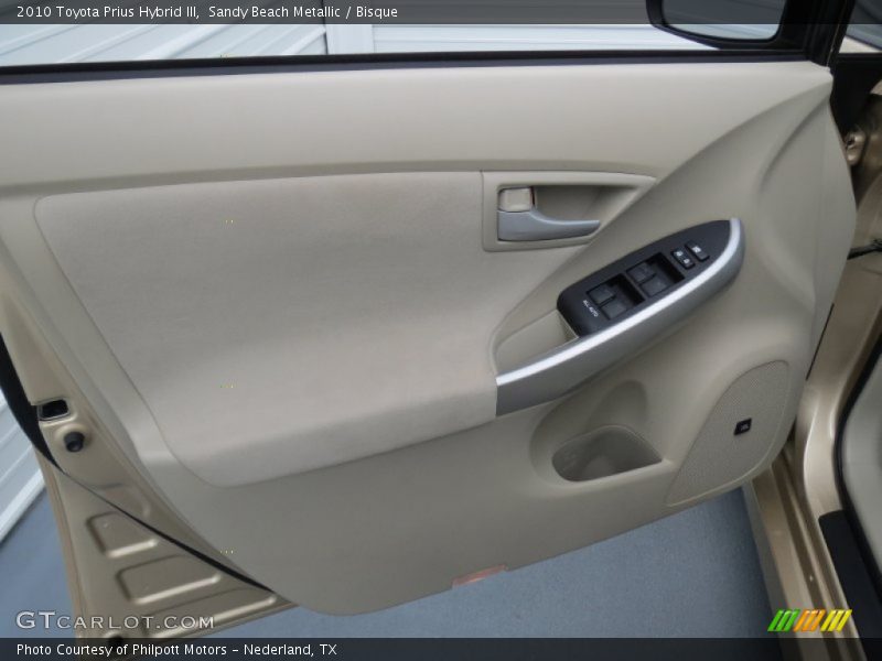 Sandy Beach Metallic / Bisque 2010 Toyota Prius Hybrid III